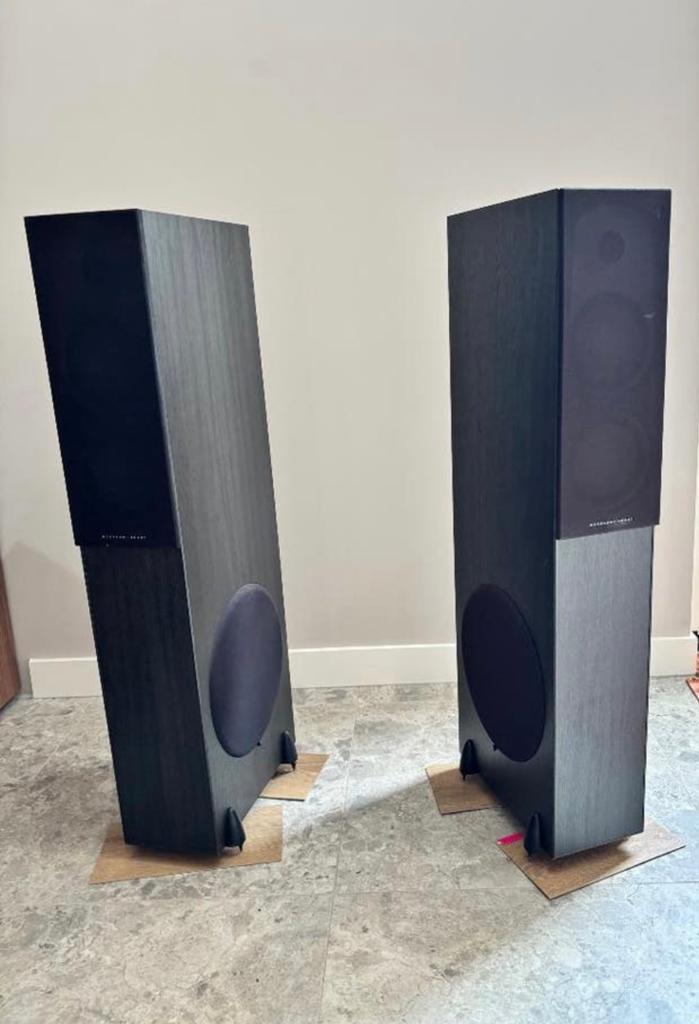 Mordaunt Short Avant 908 Vloerstaande Luidsprekers, Audio, Tv en Foto, Zo goed als nieuw, 120 watt of meer, Front, Rear of Stereo speakers