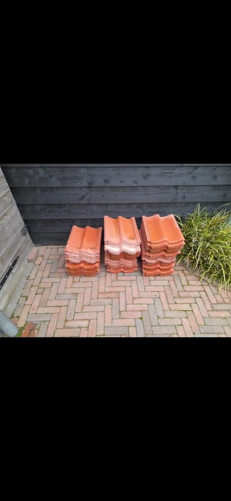 Monier sneldek dakpannen 40 stuks, Ophalen, Steen of Klei, Minder dan 5 m², Dakpannen