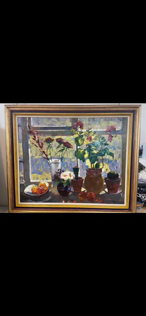 Nikolai Ivanovich Eltyshev 1922 gesigneerd 112x94 dated 1968, Ophalen