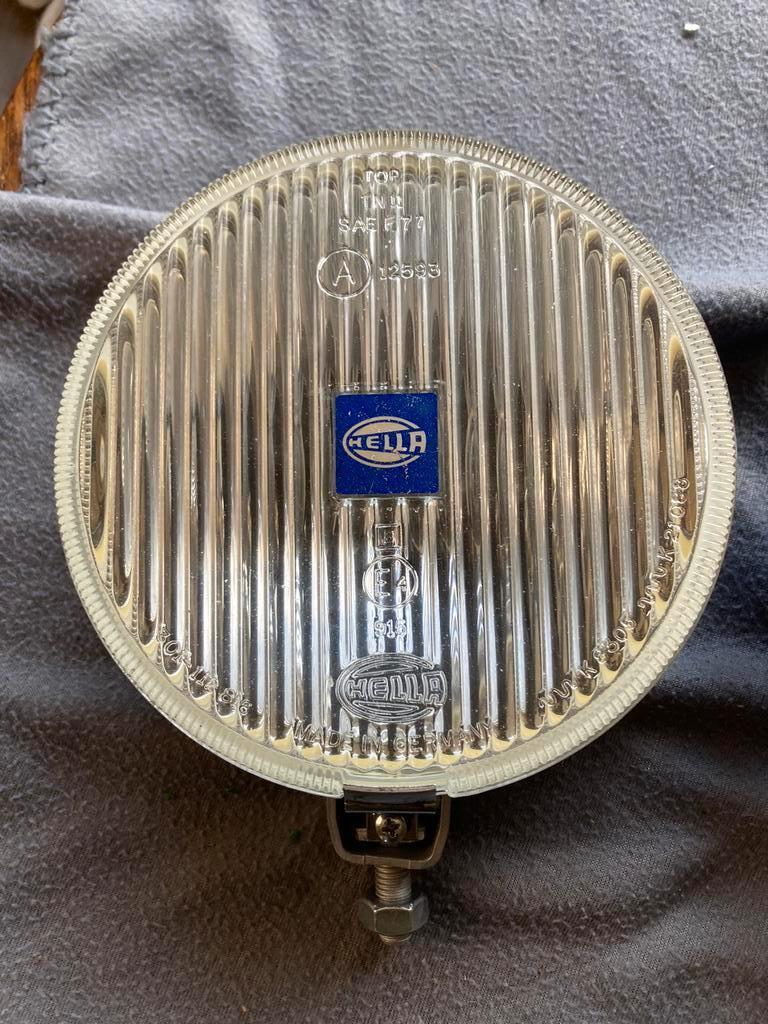 Oldtimer 2 Hella witte mistlampen type 160, Ophalen of Verzenden, Gebruikt