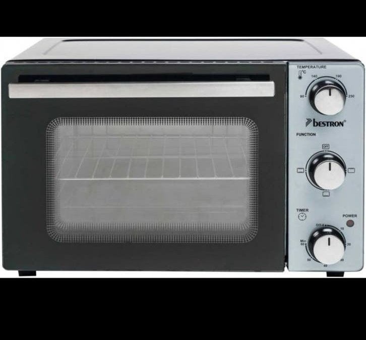 Bestron Grill bakoven 1300 W 20 L AOV20, Witgoed en Apparatuur, Minder dan 45 cm, Overige merken, Minder dan 45 cm, Ophalen of Verzenden