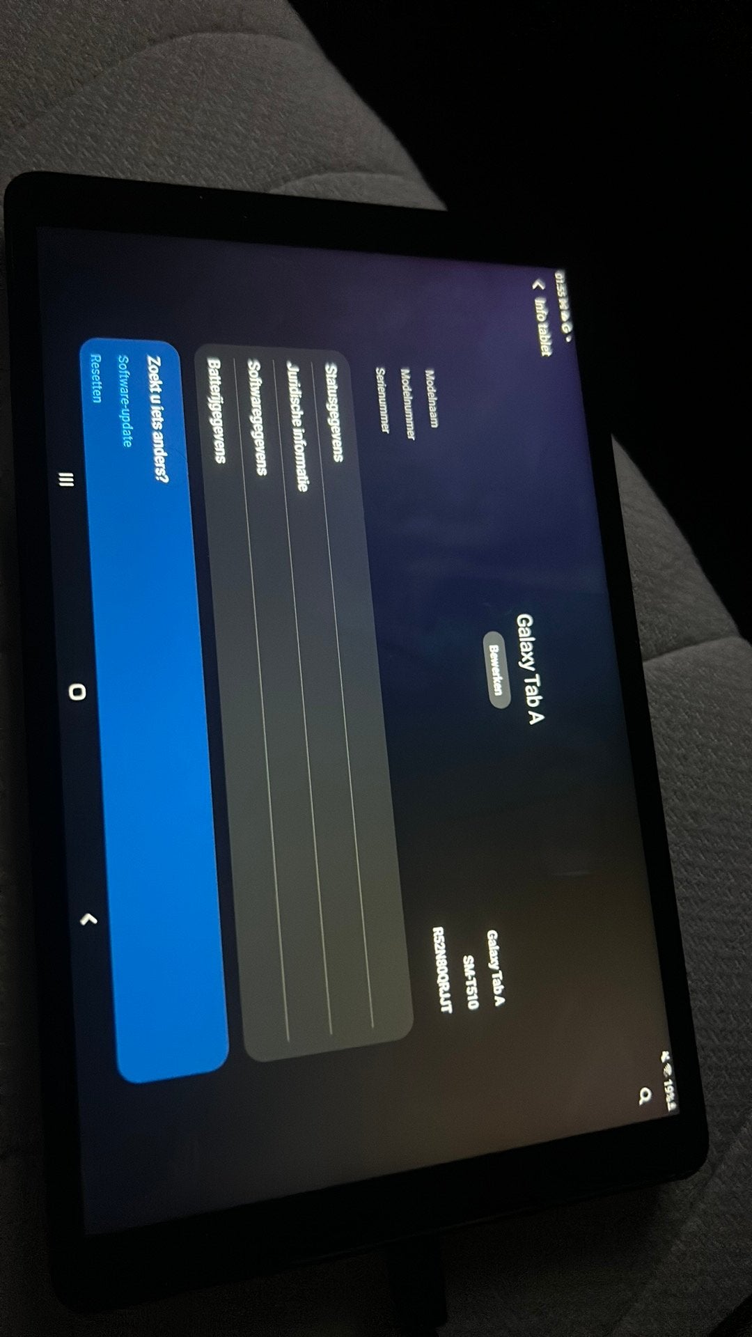Samsung tablet, Computers en Software, Android Tablets, 10 inch, Gebruikt, 32 GB, Verzenden