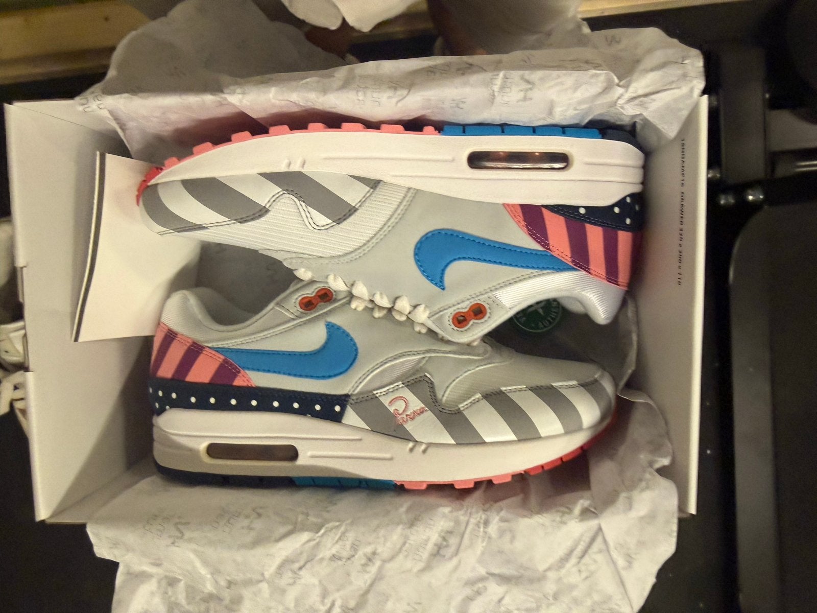 Nike Air Max 1 Parra sneakers - Maat 41, Ophalen, Nieuw, Overige kleuren, Sneakers of Gympen