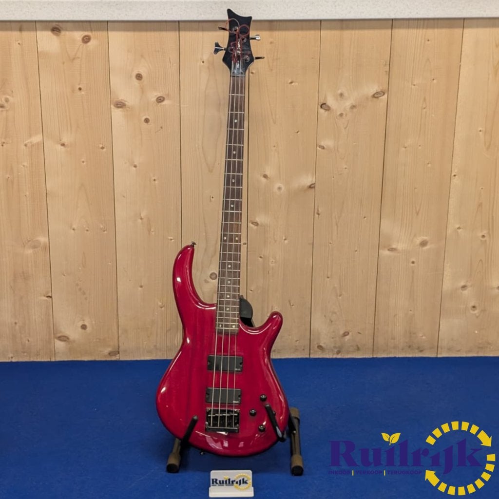 Dean Edge 4 dieprood basgitaar elektrisch - Met garantie, Flex Ltd., Zo goed als nieuw, https://flex.com/contact-us, Nobelstraat 10, 5807 GA Oostrum LB, Limburg, Nederland