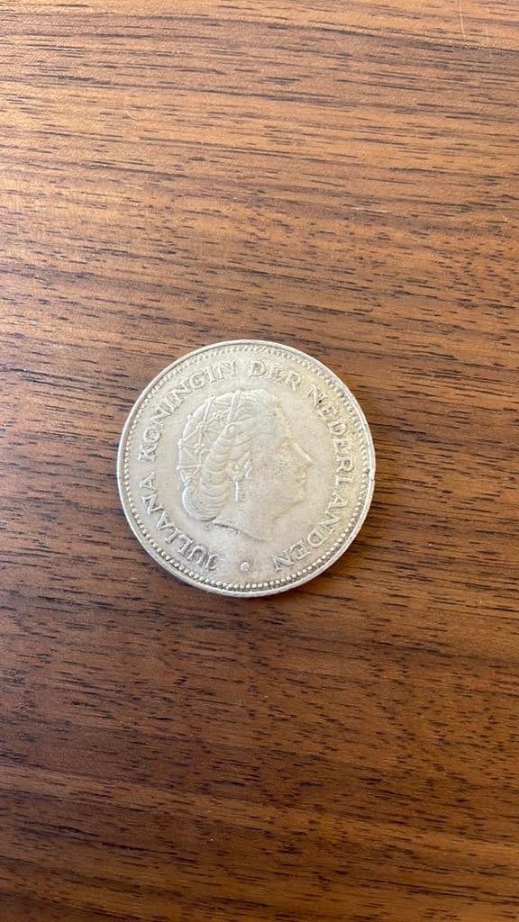 1 gulden (1945-1970) nederland herrijst, Postzegels en Munten, Ophalen of Verzenden, Koningin Juliana, 10 gulden, Zilver