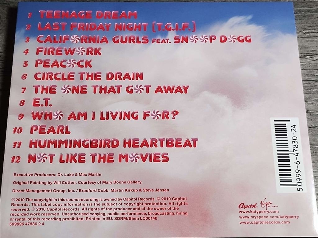 Katy Perry - Teenage Dream, Ophalen of Verzenden, Zo goed als nieuw
