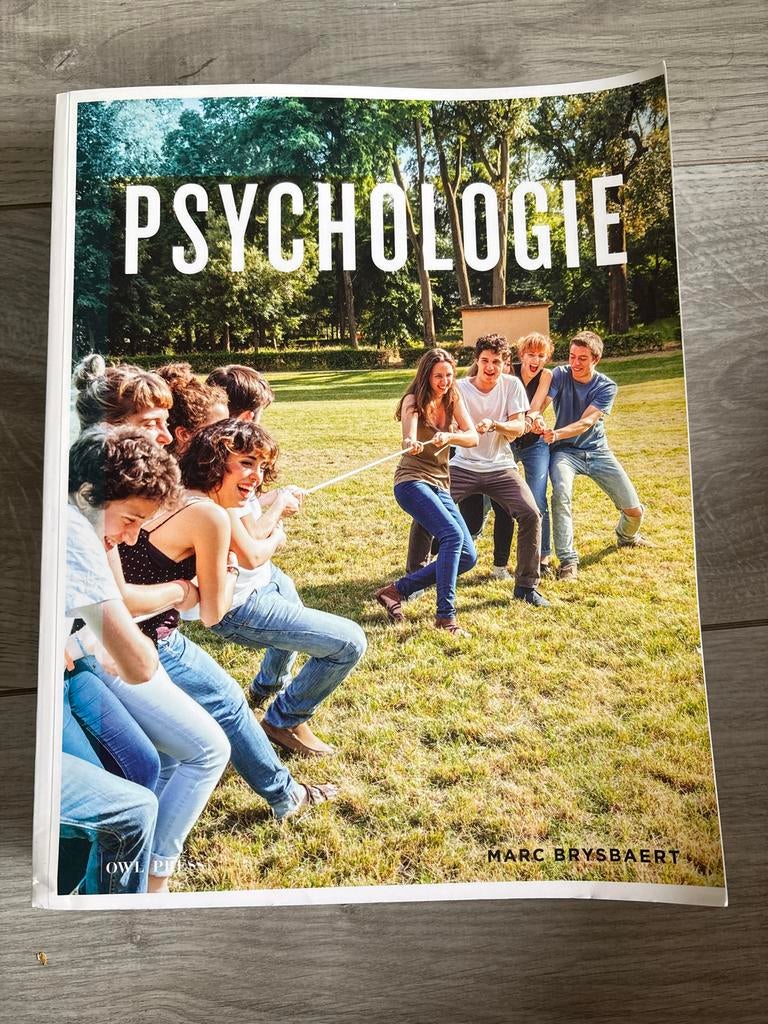 Psychologie - Marc Brysbaert (Studieboek), Ophalen of Verzenden, Zo goed als nieuw, Overige onderwerpen