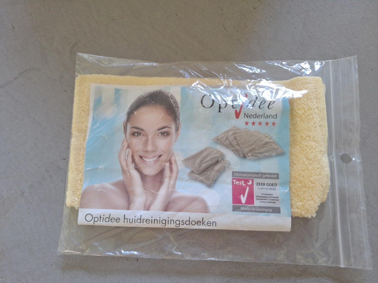 Optidee reinigheidsdoekje nieuw!, Ophalen of Verzenden, Nieuw, Gehele gezicht, Make-up