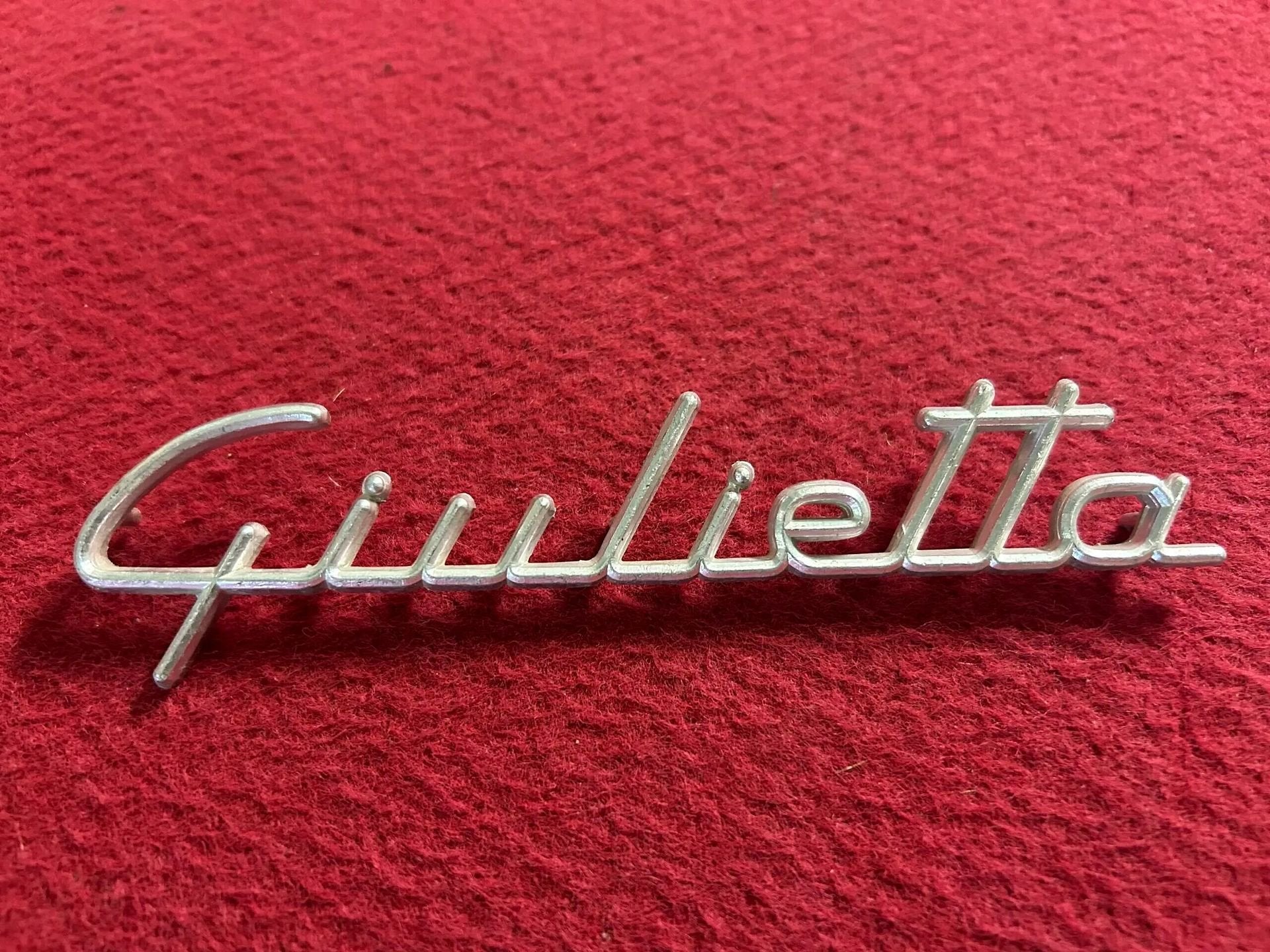 Alfa Romeo ”Giulietta” embleem, Gebruikt, -, -, Ophalen of Verzenden