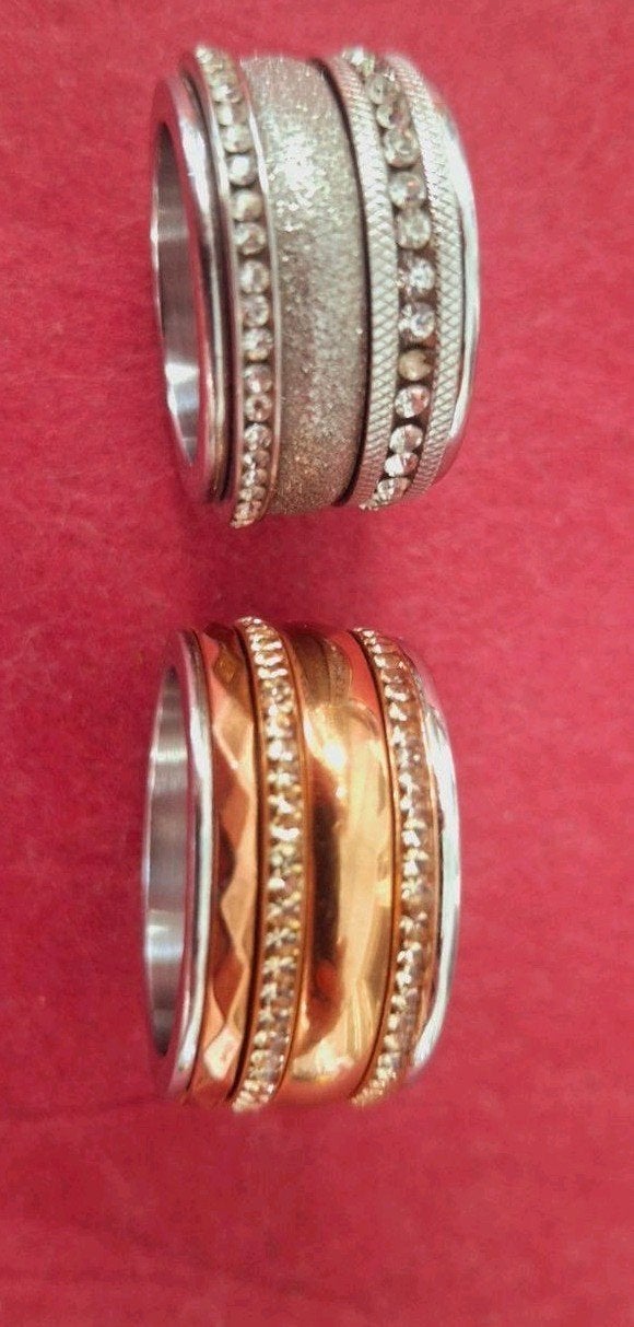 iXXXi ringen, IJzer of Staal, Ophalen of Verzenden, Zo goed als nieuw, 17 tot 18