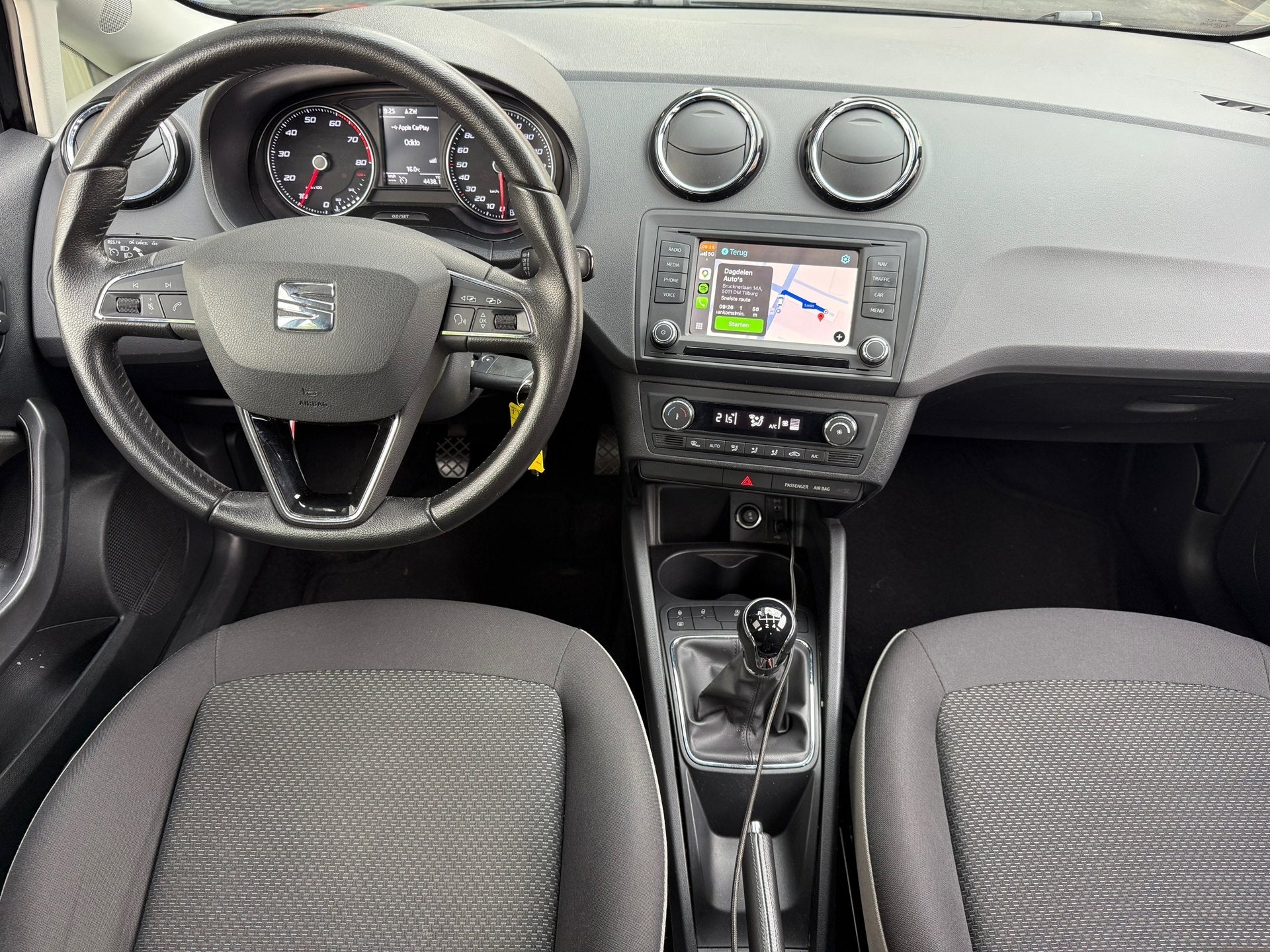 Seat Ibiza 1.0 TSI 95pk CARPLAY | CLIMATE | CRUISE | NAVI |, Auto's, Voorwielaandrijving, Stof, 995 kg, Handgeschakeld