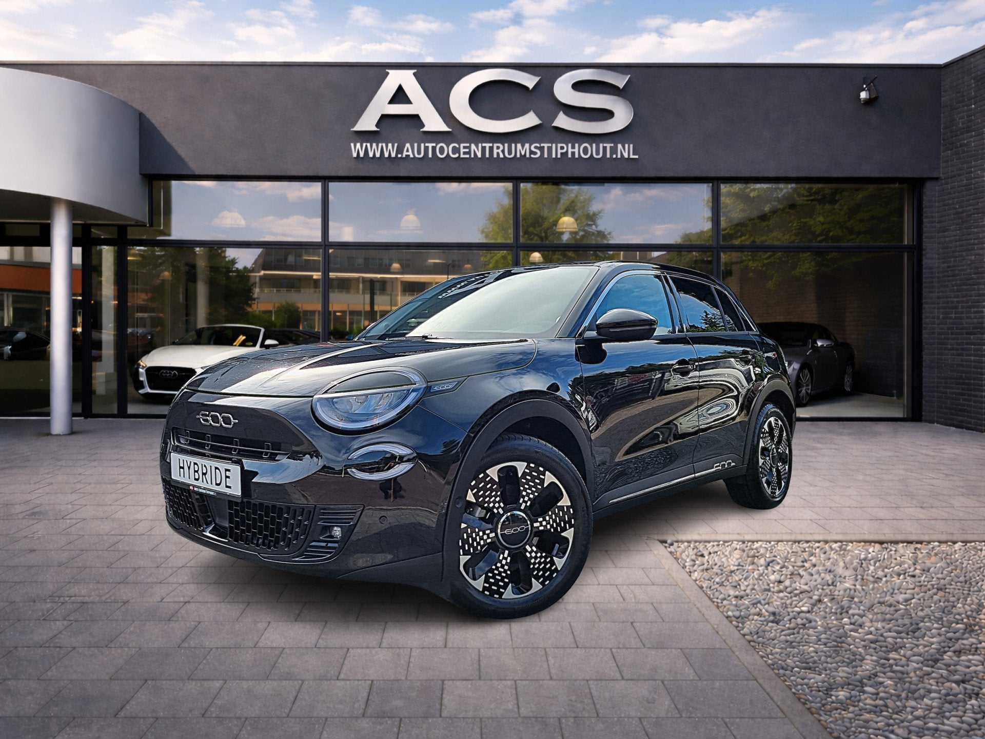 Fiat 600 1.2 Hybrid La Prima | Alle opties | Massage stoel |, Auto's, Gebruikt, 1199 cc, Bedrijf, Hybride Elektrisch/Benzine