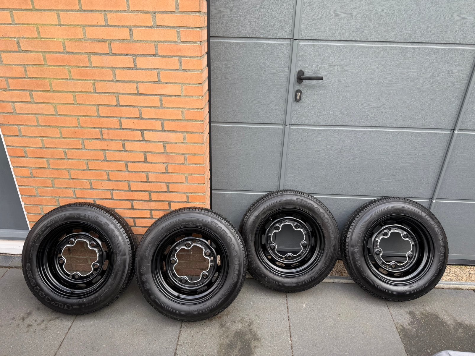 Volkswagen vw Porsche 356 velgen 15 inch 5x205 met band, Ophalen, 15 inch, Velg(en), Nieuw