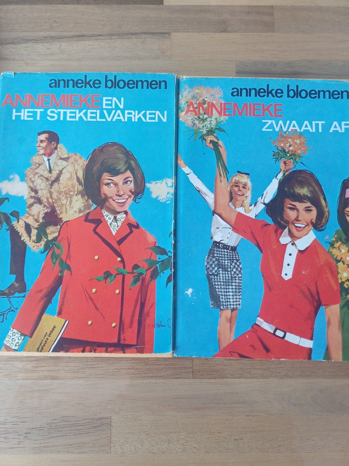 2 x Annemieke het stekelvarken./zwaait af.    Anneke Bloemen, Boeken, Ophalen of Verzenden, Gelezen, Anneke Scholtens