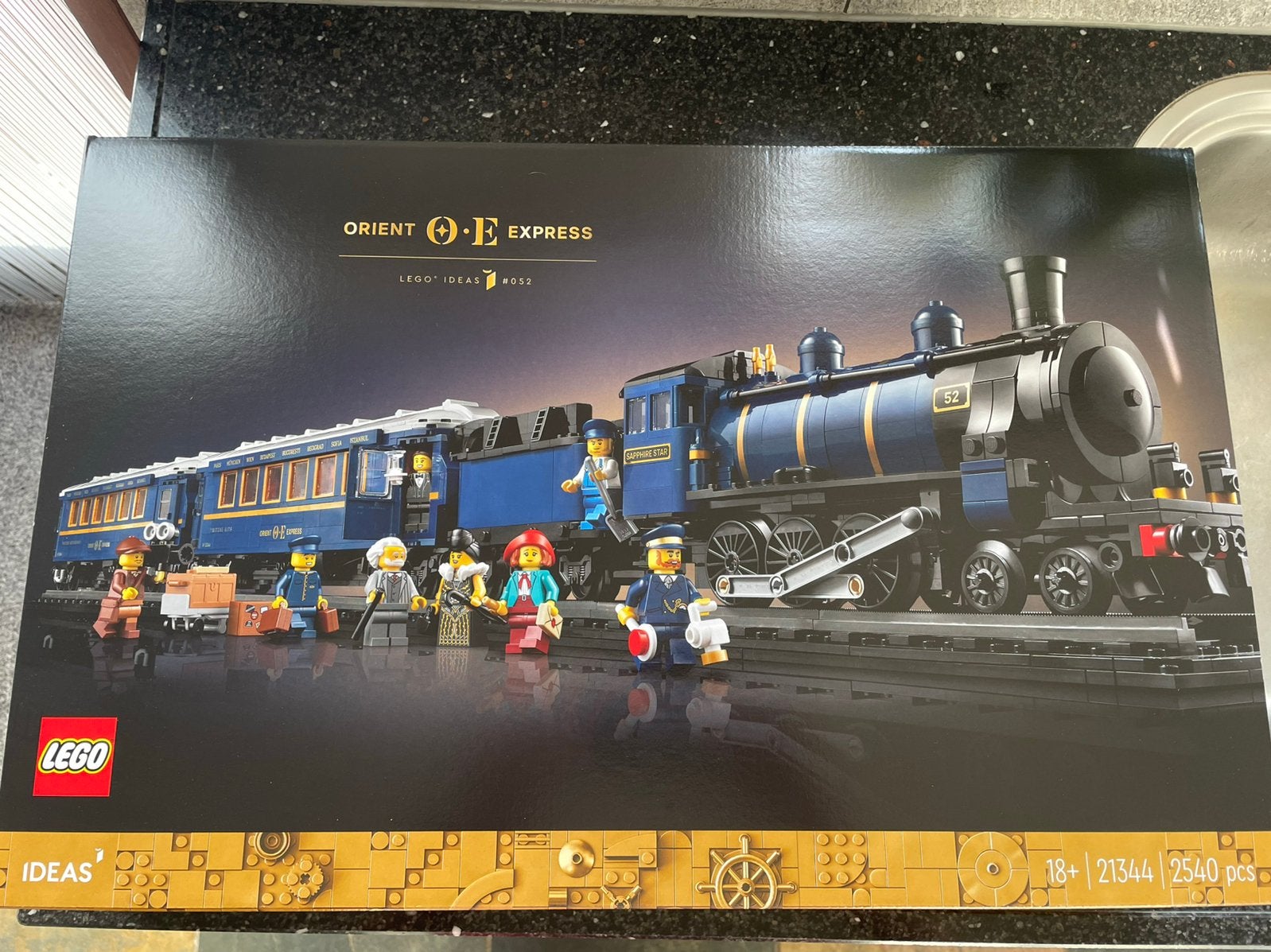 Lego IDEAS Orient Express 21344 Nieuw-Geseald, Lego, Nieuw, Ophalen of Verzenden, Ideas
