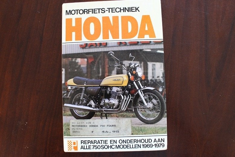 Honda CB750 SOHC 1969 - 1979 werkplaatsboek CB750 four, Motoren, Ophalen of Verzenden, Honda