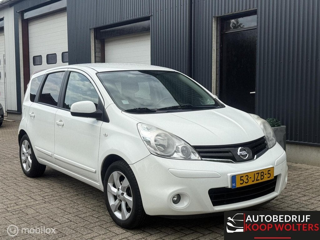 Nissan Note 1.4 Visia Airco Trekhaak Betrouwbaar!, Voorwielaandrijving, Gebruikt, 4 cilinders, Origineel Nederlands