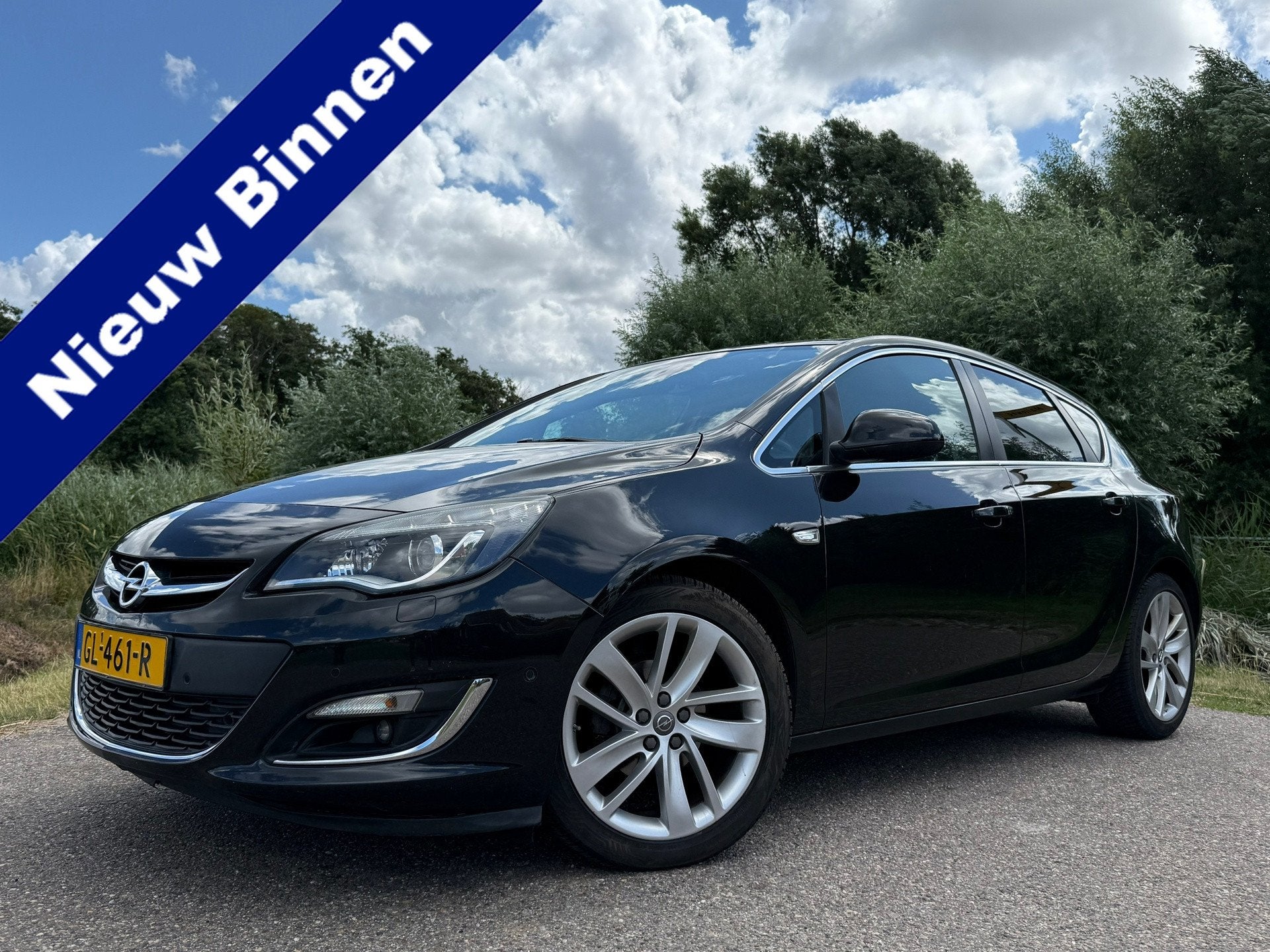 Opel Astra 1.4 Turbo Sport + | Camera | Leder | 18" Velgen |, Auto's, Opel, Voorwielaandrijving, Gebruikt, 4 cilinders, Zwart