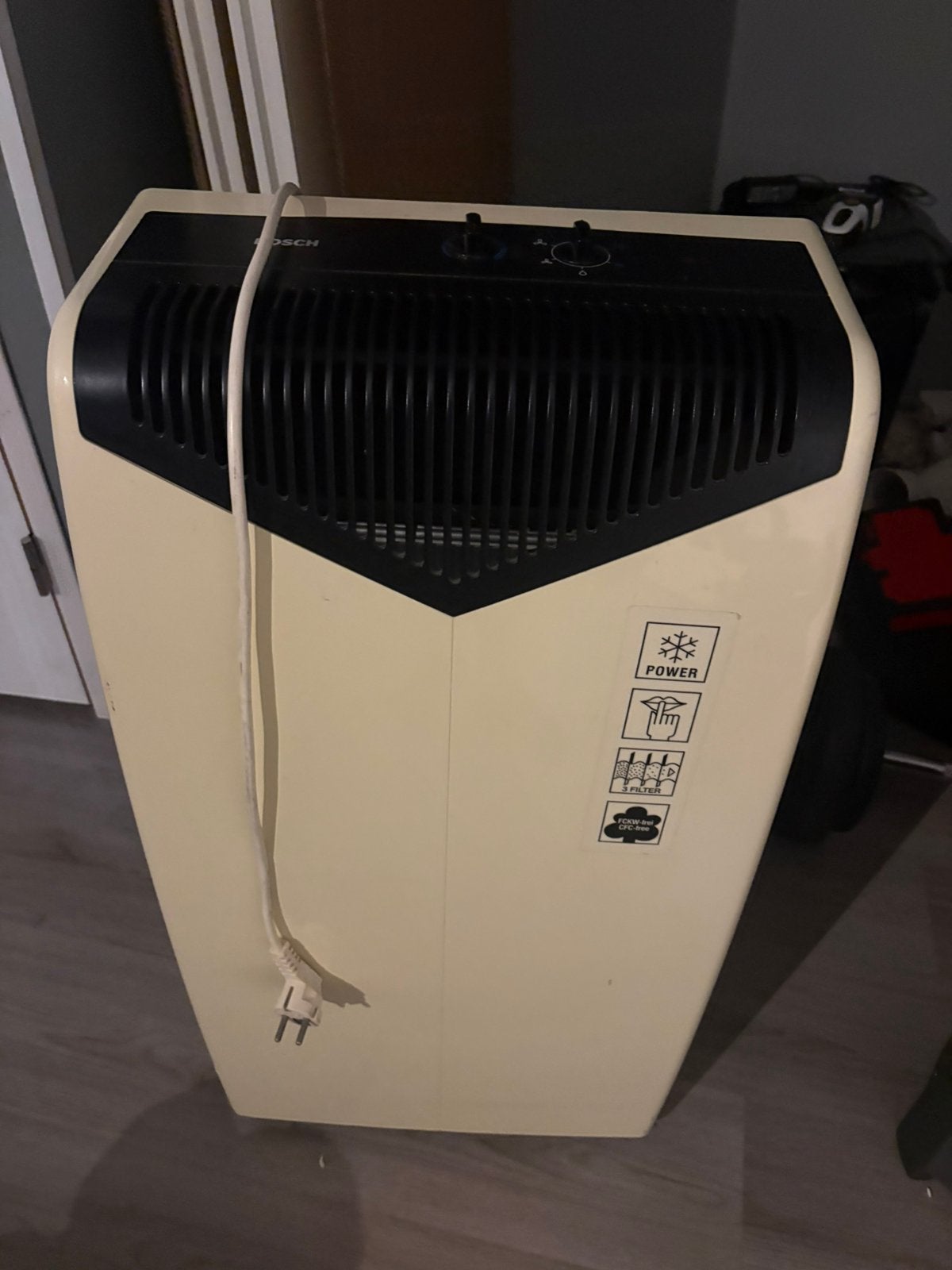 Bosch rekm210 mobiele airco, Gebruikt, Minder dan 60 m³, 3 snelheden of meer, Ophalen of Verzenden
