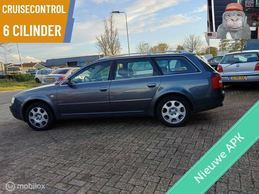 Audi A6 Avant 2.4 Garantie, alle inruil mogelijk, Auto's, Audi, Bedrijf, Te koop, A6, ABS, Airbags, Airconditioning, Alarm, Automatische klimaatregeling