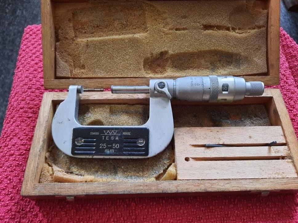 Meter ,TESA ,Zwitserland, Ophalen of Verzenden, Luchtmacht