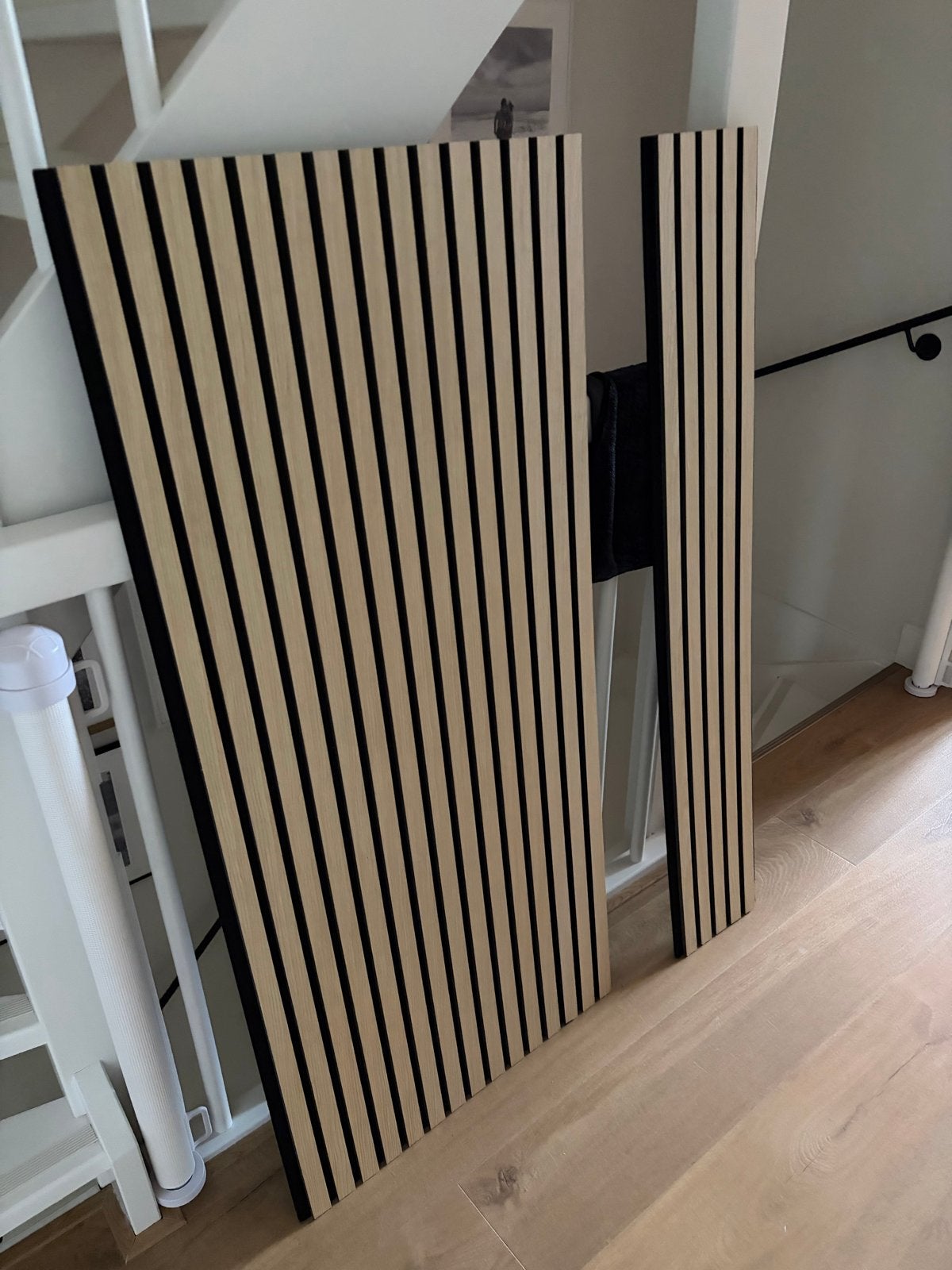 Akoestische wandpanelen - Houten latten op vilt licht eiken, Ophalen of Verzenden, Nieuw