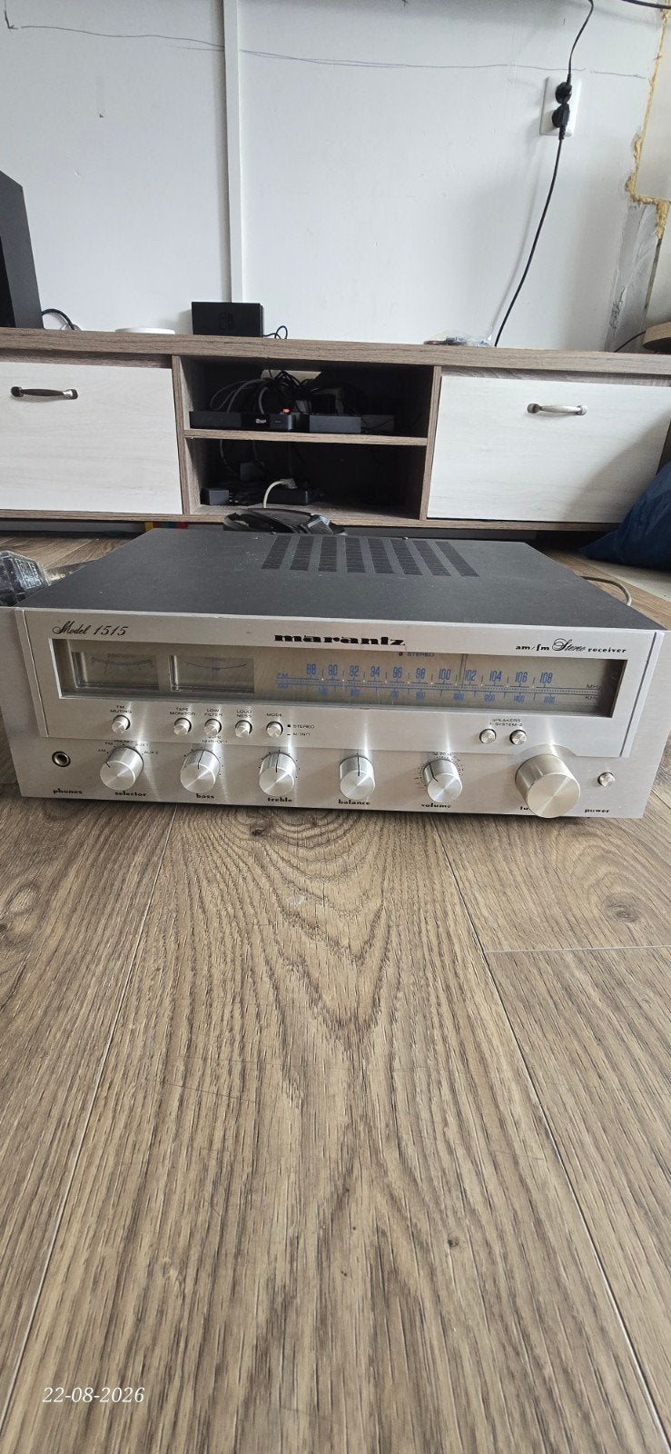 Marantz 1515 Stereo Receiver - Vintage Audio, Audio, Tv en Foto, Versterkers en Receivers, Gebruikt, Ophalen, Marantz, Minder dan 60 watt
