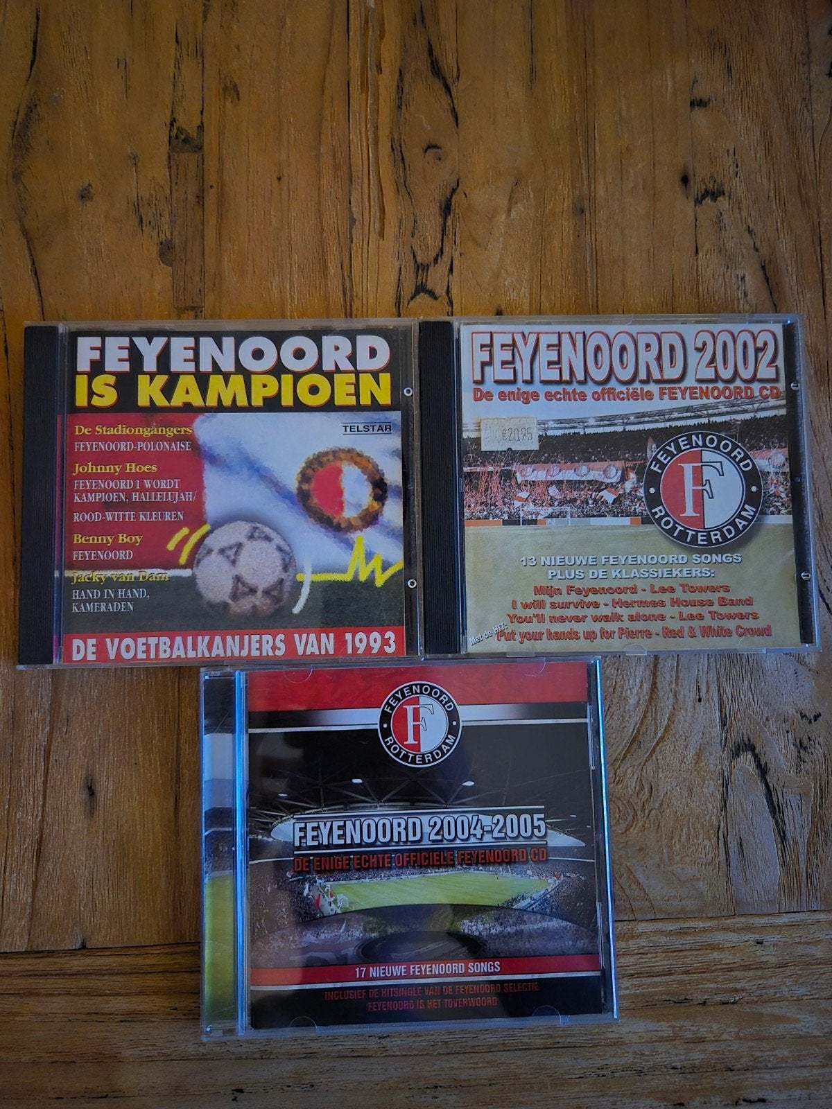 FEYENOORD - 3 cd's - 2€ pst, Ophalen of Verzenden