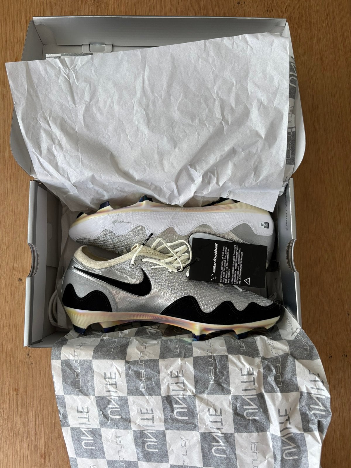 Nike zoom mercurial Vapor 16 elite X Patta, Sport en Fitness, Maat XS of kleiner, Ophalen, Nieuw, Schoenen