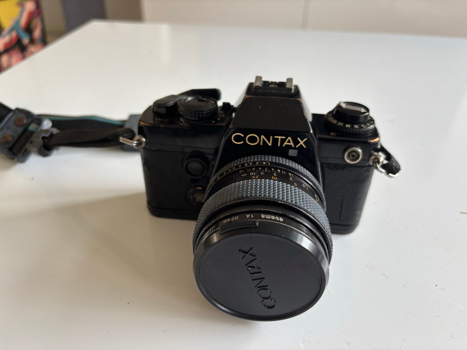 Contax en Yashica camera set met Carl Zeiss lenzen, Ophalen of Verzenden, Gebruikt, Spiegelreflex, Overige Merken