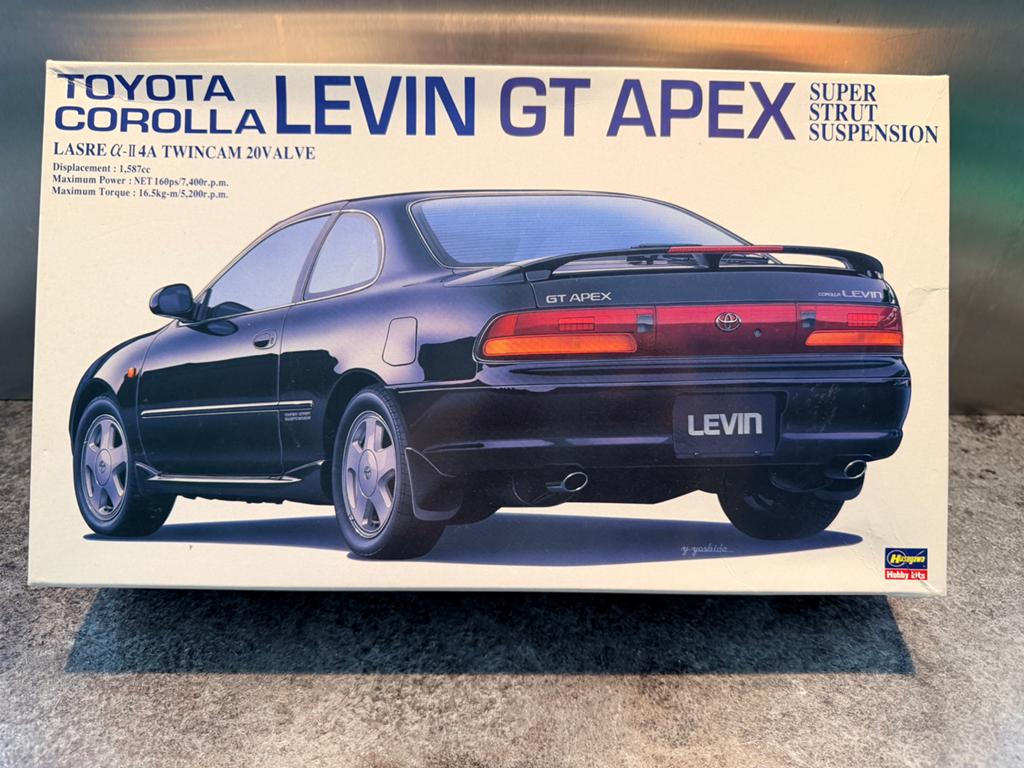 Hasegawa 1:24 Toyota Corolla Levin GT Apex (AE101) -, Auto, Groter dan 1:32, Zo goed als nieuw, Ophalen
