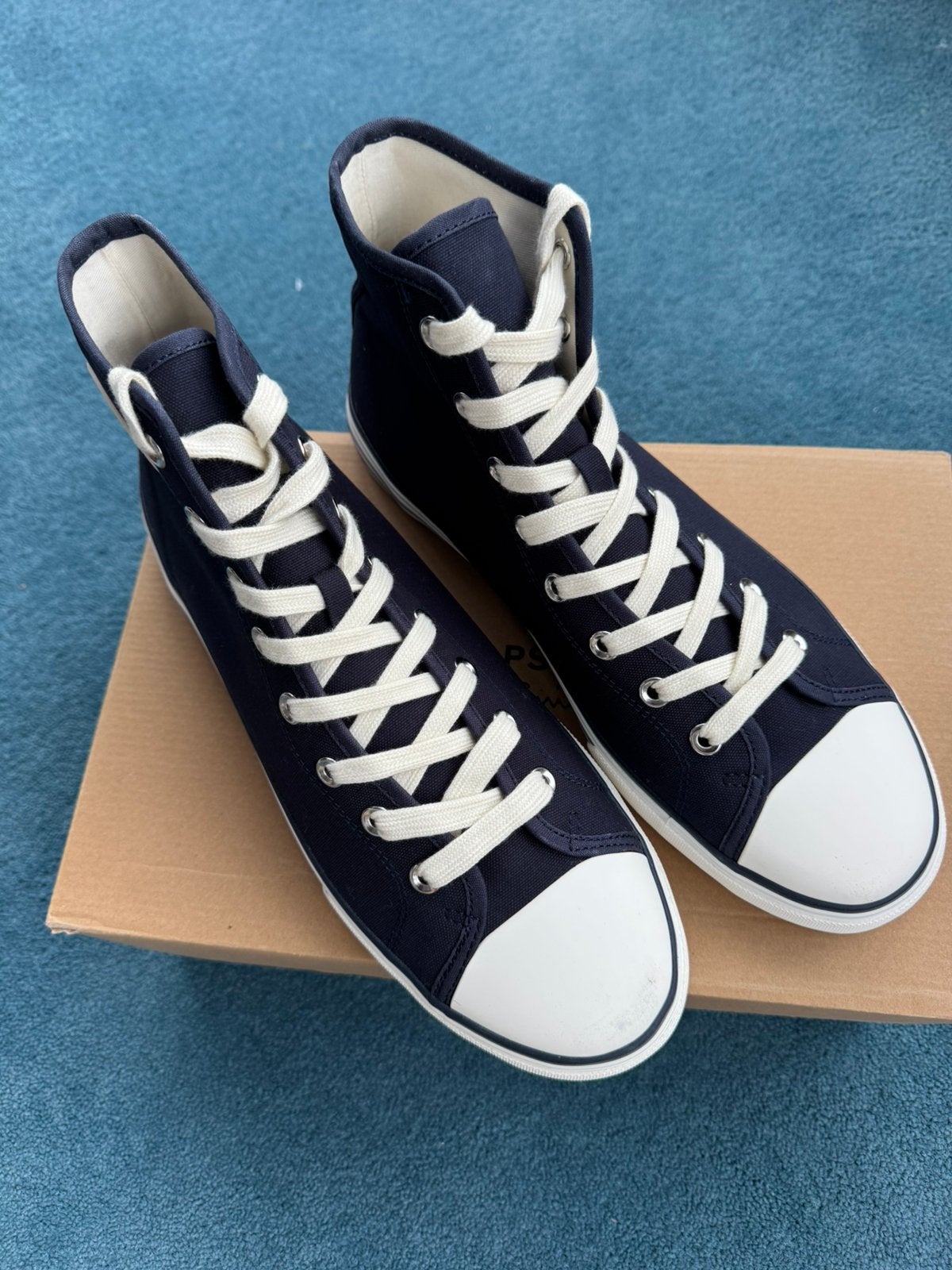 NIEUW Paul Smith Converse Sneakers UK11 Blauw, Nieuw, Sneakers of Gympen, Verzenden, Blauw