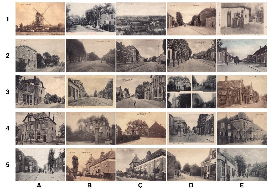 004 Reproducties Schijndel - A4 Formaat, Ophalen of Verzenden, Noord-Brabant