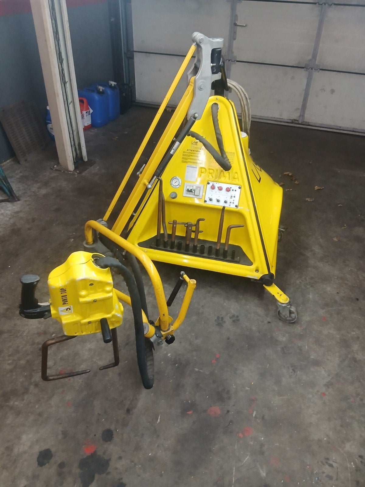 LAS Care Prima Puntlasapparaat 380V, Ophalen