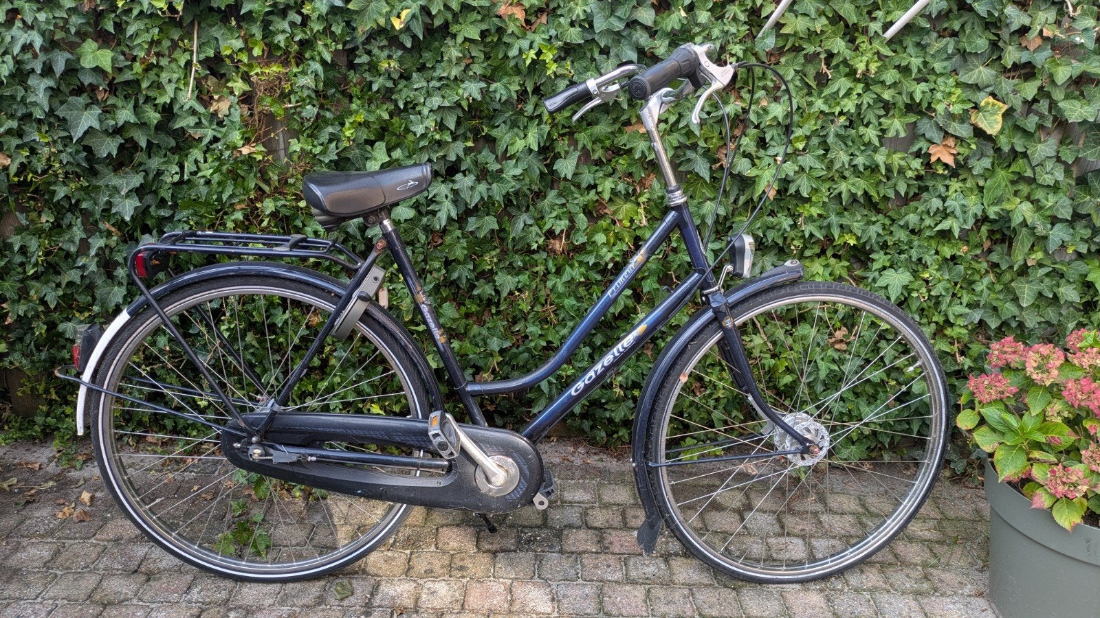 Gazelle Primeur damesfiets - 3 versnellingen, 54cm, Ophalen, Versnellingen, Gazelle, 53 tot 56 cm