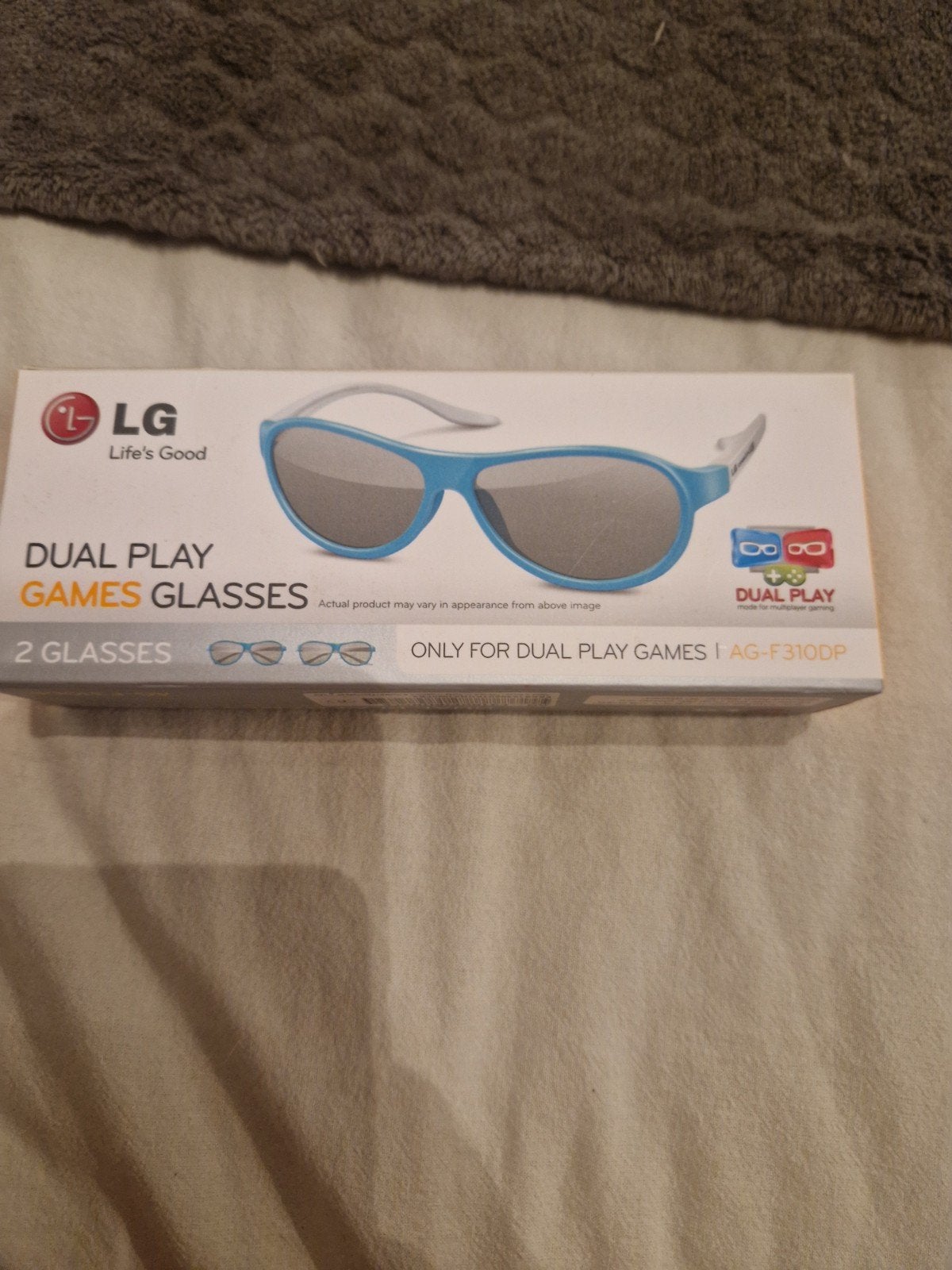 Nieuw in doos: LG AG-F310DP Dual Play Games Glasses (2 stuks, Ophalen of Verzenden, Nieuw