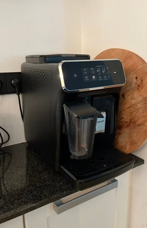 Philips koffiemachine met melkopschuimer —> met garantie!, Witgoed en Apparatuur, Koffiezetapparaten, Gebruikt, Koffiebonen, Espresso apparaat