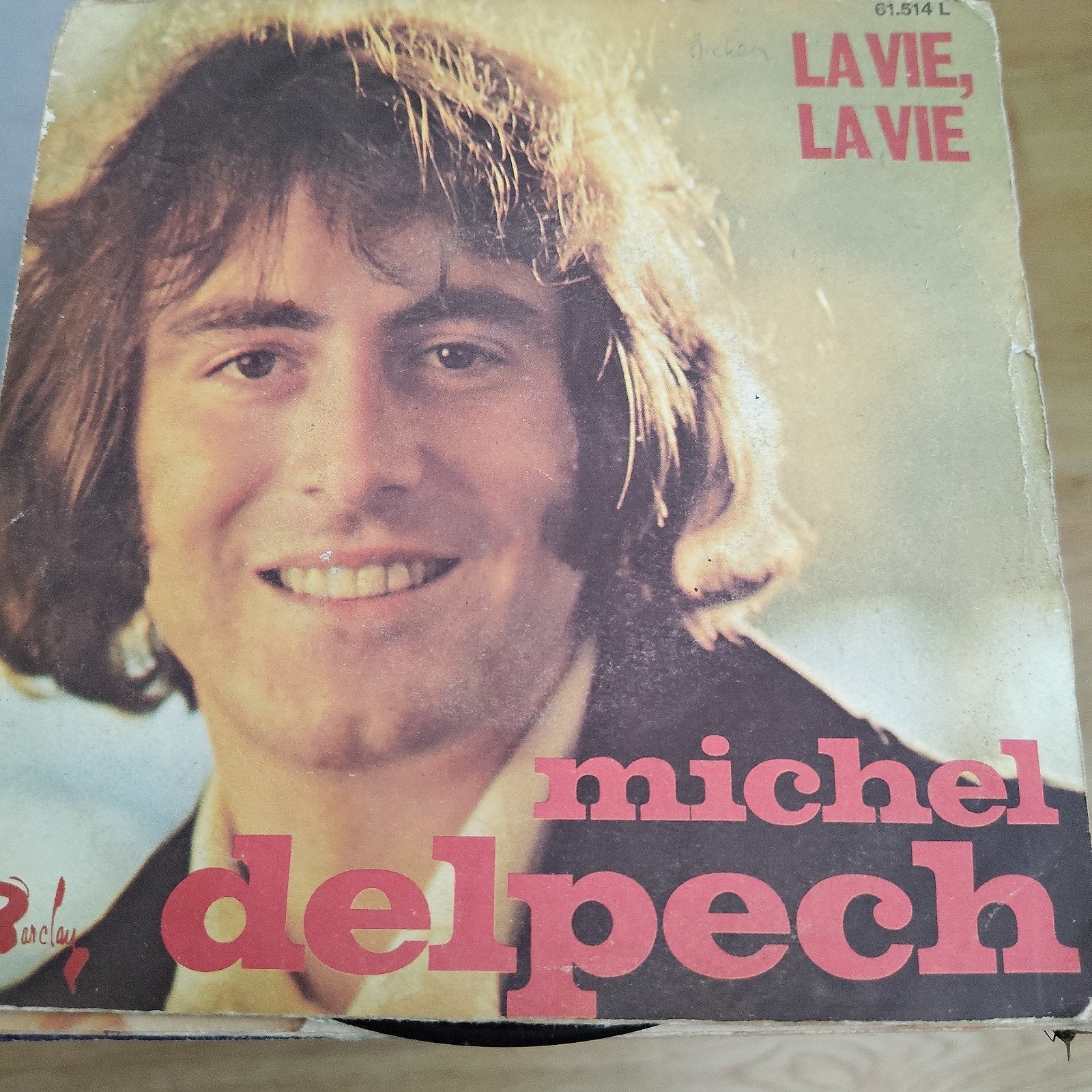 Michel Delpech - La Vie, La Vie (Single), Ophalen of Verzenden, Gebruikt, 7 inch