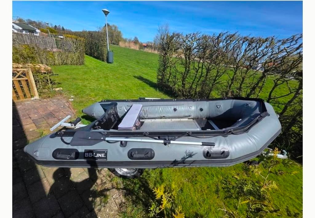 BB LINE RUBBERBOOT MET TRAILER&MOTOR!, Watersport en Boten, Kano's, Ophalen, Gebruikt, Overige typen