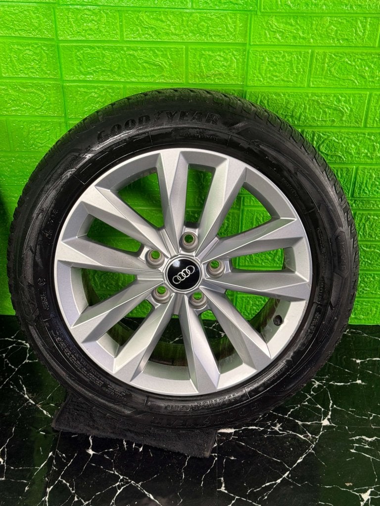 Originele Audi A3 S3 velgen 16" 5x112 winterset 8mm! caddy, Auto-onderdelen, Banden en Velgen, Niet ingevuld, Gebruikt, 16 inch