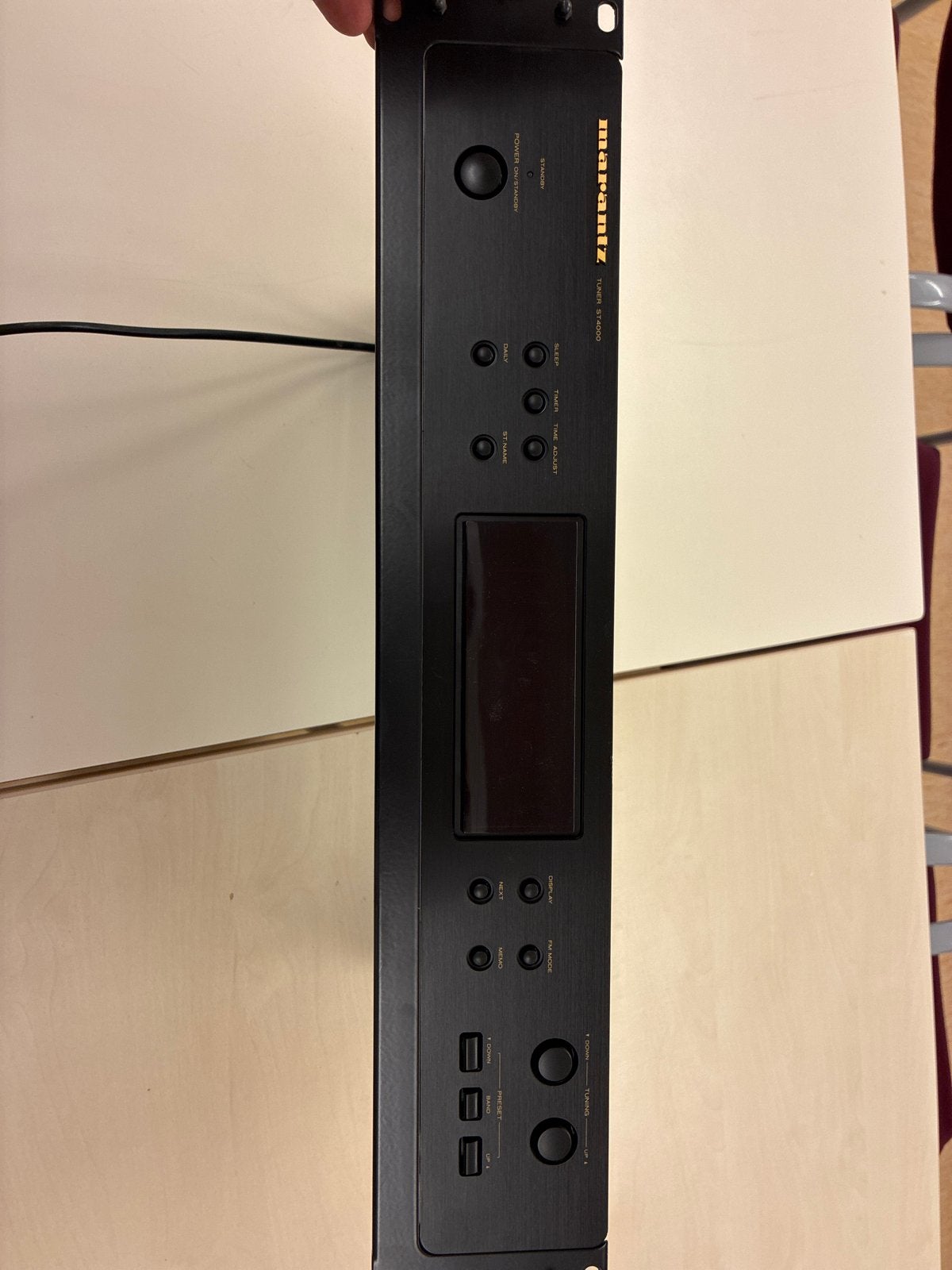 Marantz ST4000/N2B Tuner - Hoogwaardige AM/FM Radio, Ophalen, Gebruikt, Analoog