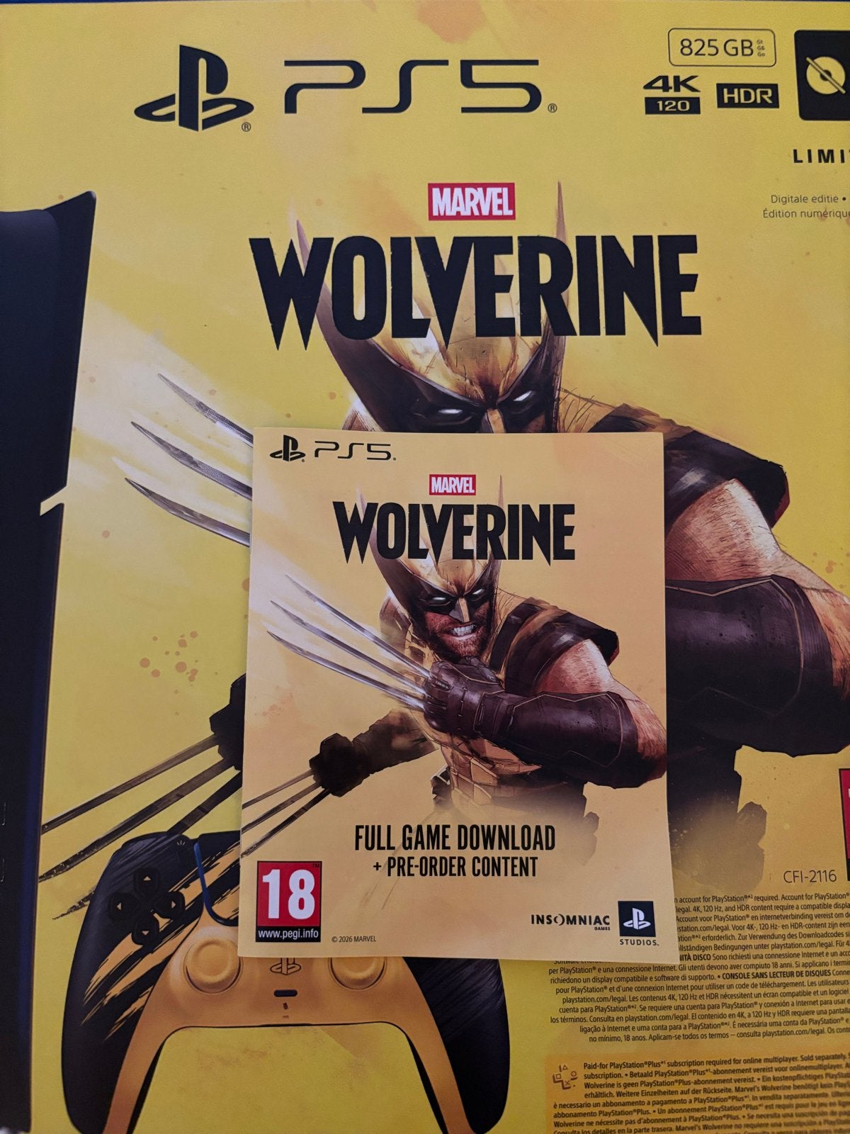 Marvel's Wolverine PS5 Download Code + Pre-order Content, Ophalen of Verzenden, Nieuw, Avontuur en Actie, Vanaf 18 jaar
