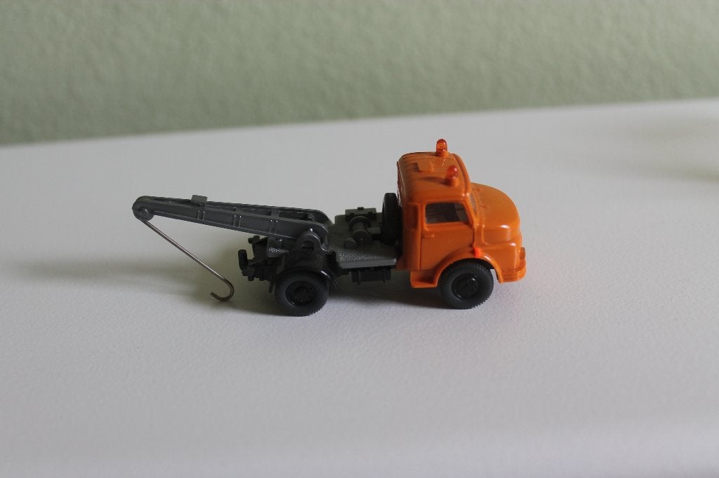 Wiking Mercedes LS 1513 takelwagen, Ophalen of Verzenden, Zo goed als nieuw, Bus of Vrachtwagen, Wiking