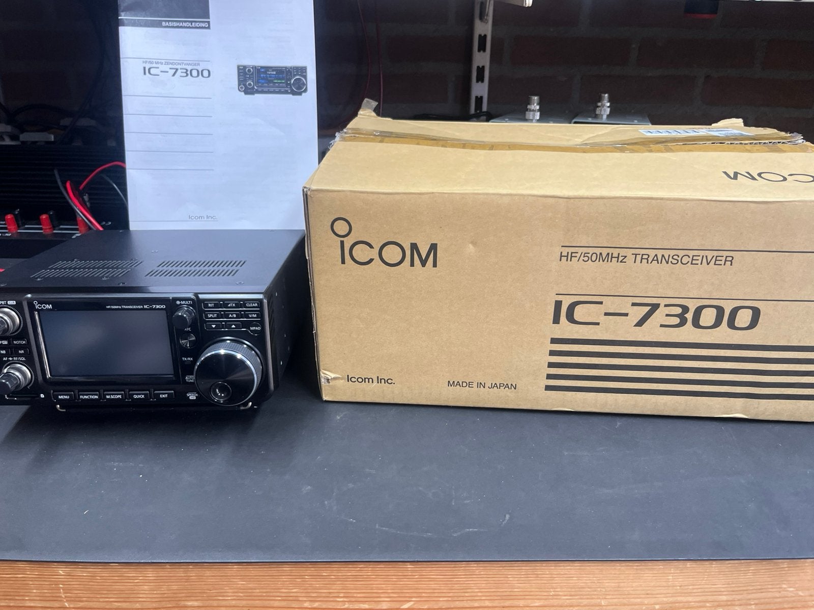 Icom 7300 hf, Ophalen of Verzenden, Zo goed als nieuw