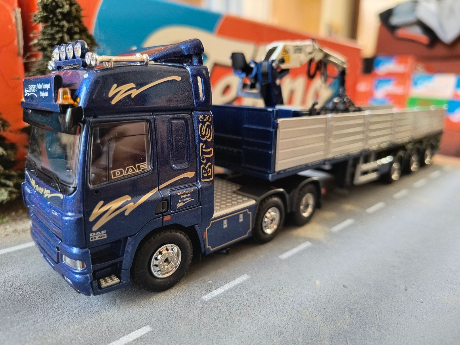 Tekno Daf BTS, Hobby en Vrije tijd, Ophalen of Verzenden, Zo goed als nieuw, Bus of Vrachtwagen, Tekno