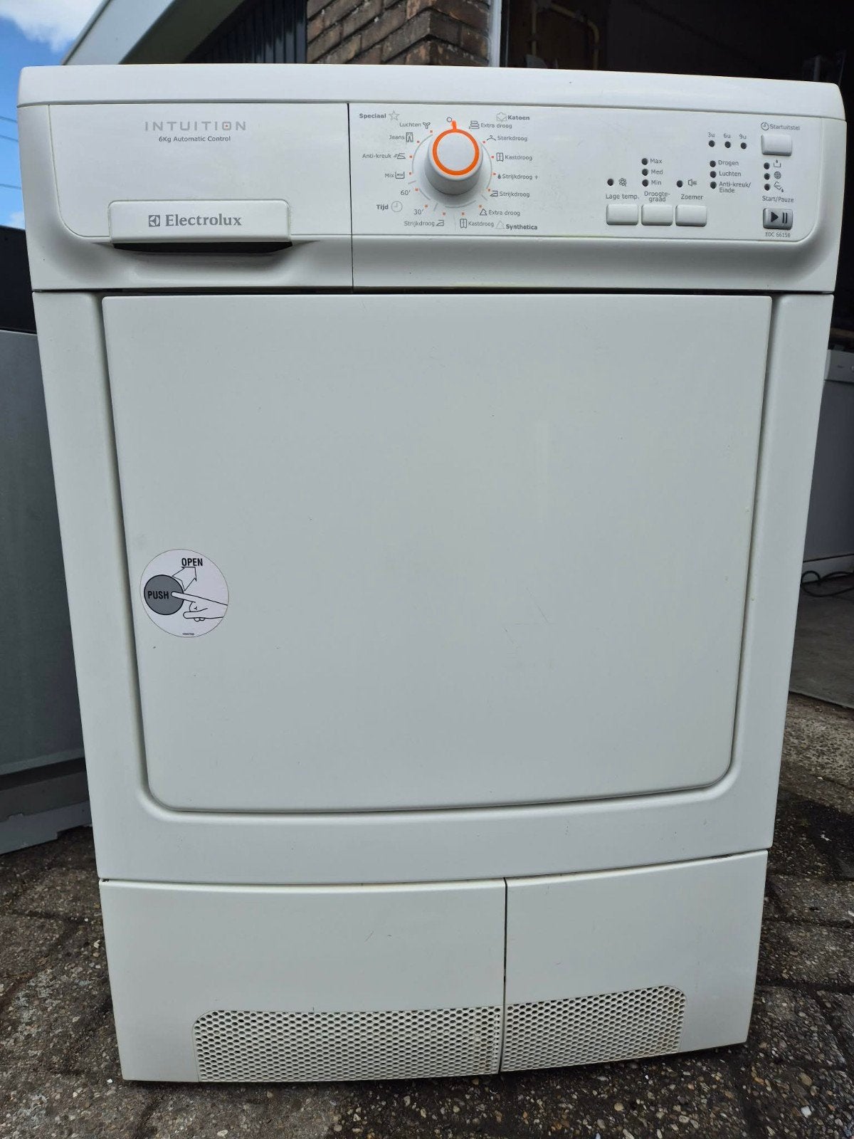 Electrolux EDC66150 6kg condensdroger, Witgoed en Apparatuur, Wasdrogers, Minder dan 85 cm, 4 tot 6 kg, Anti-kreukfase, Ophalen of Verzenden
