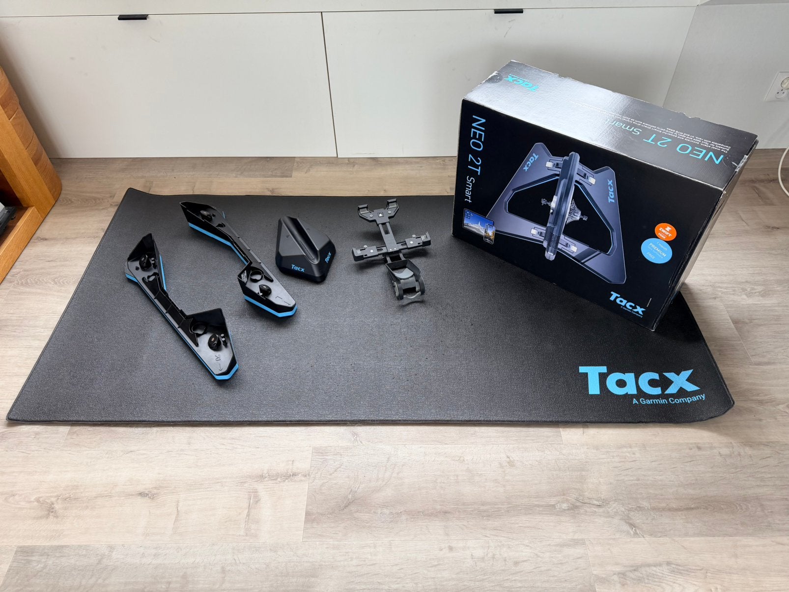Tacx Neo 2T smart zeer complete set, Sport en Fitness, Ophalen, Zo goed als nieuw, Overige typen