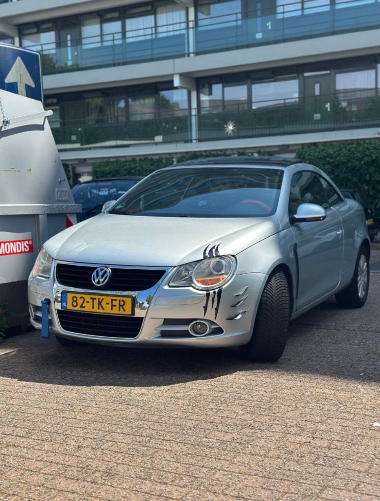 Volkswagen Eos 1.6 FSI 115PK | 173.663KM | CARPLAY | 6-BAK, Voorwielaandrijving, Euro 5, Stof, Cabriolet