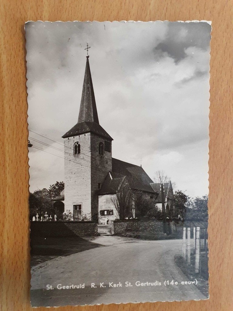 ansicht st. GEERTRUID (3x) kerk en meer, Ophalen of Verzenden, Voor 1920, Limburg