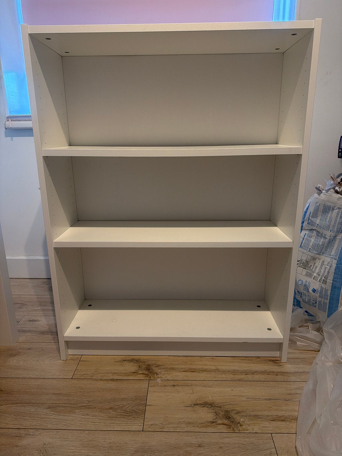 IKEA Boekenkast met 3 planken - 105x80x26 cm, Ophalen, Met plank(en), 100 tot 150 cm, 50 tot 100 cm